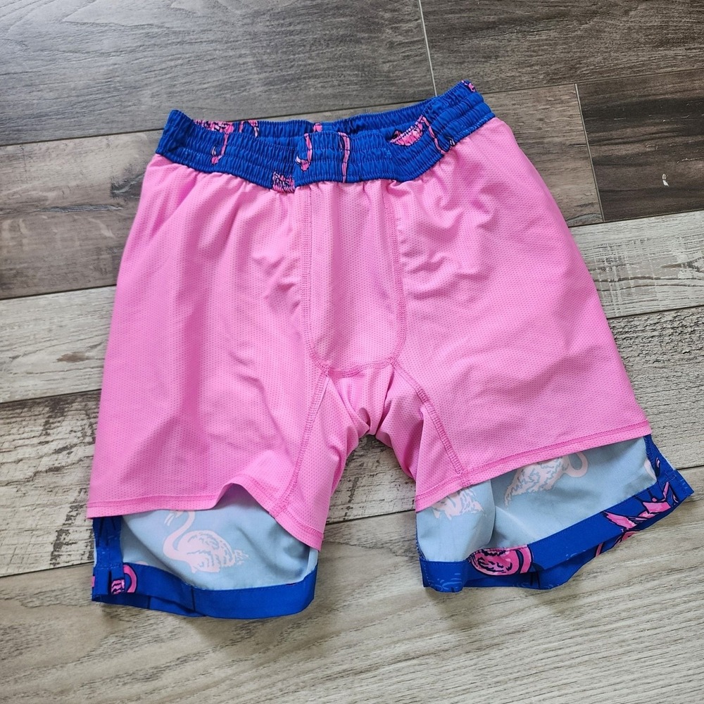 Chubbies The Flamingos 6.5" Inseam Swim Trunks Size Medium - Picture 7 of 9